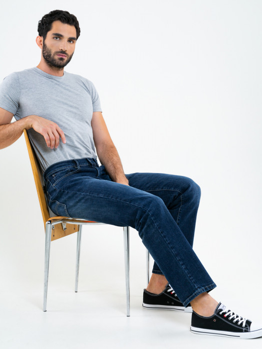 Pánske nohavice denim PLAYER 529